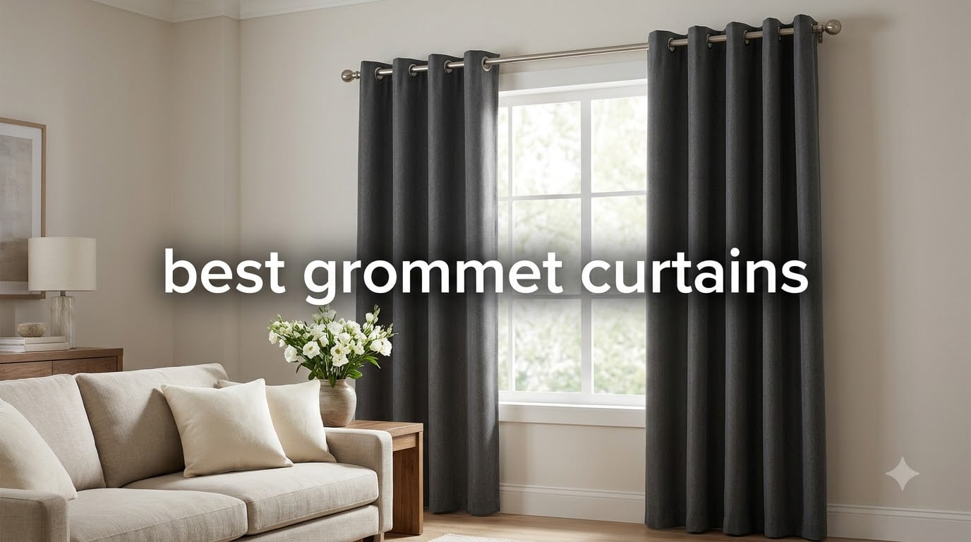 best grommet curtains