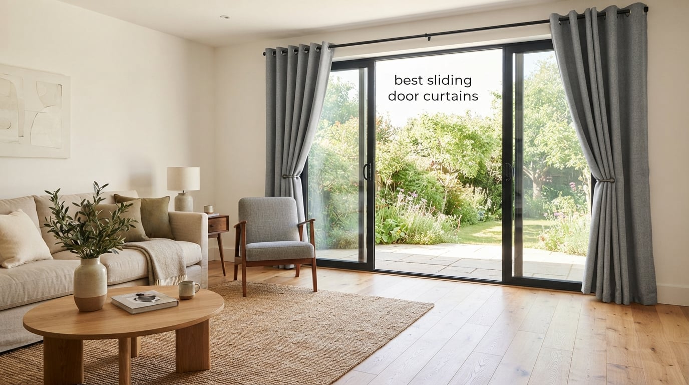 best sliding door curtains