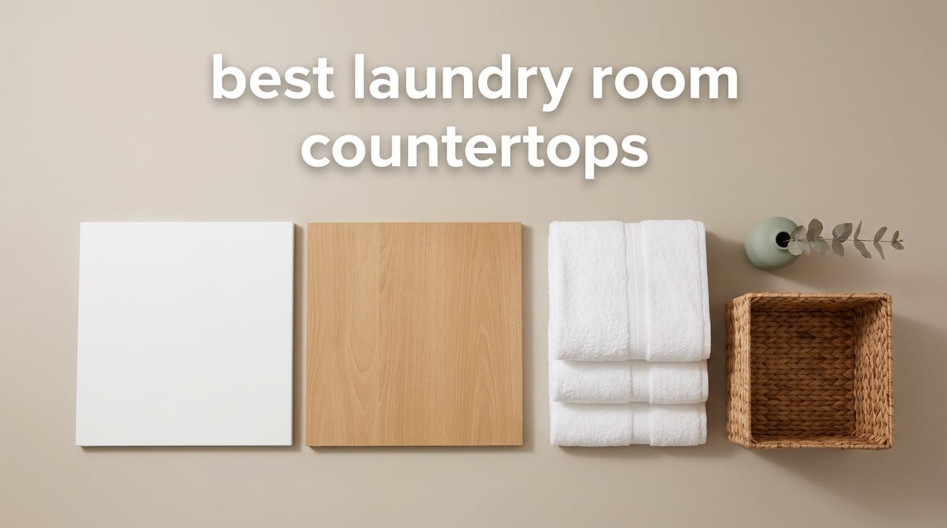 best laundry room countertops