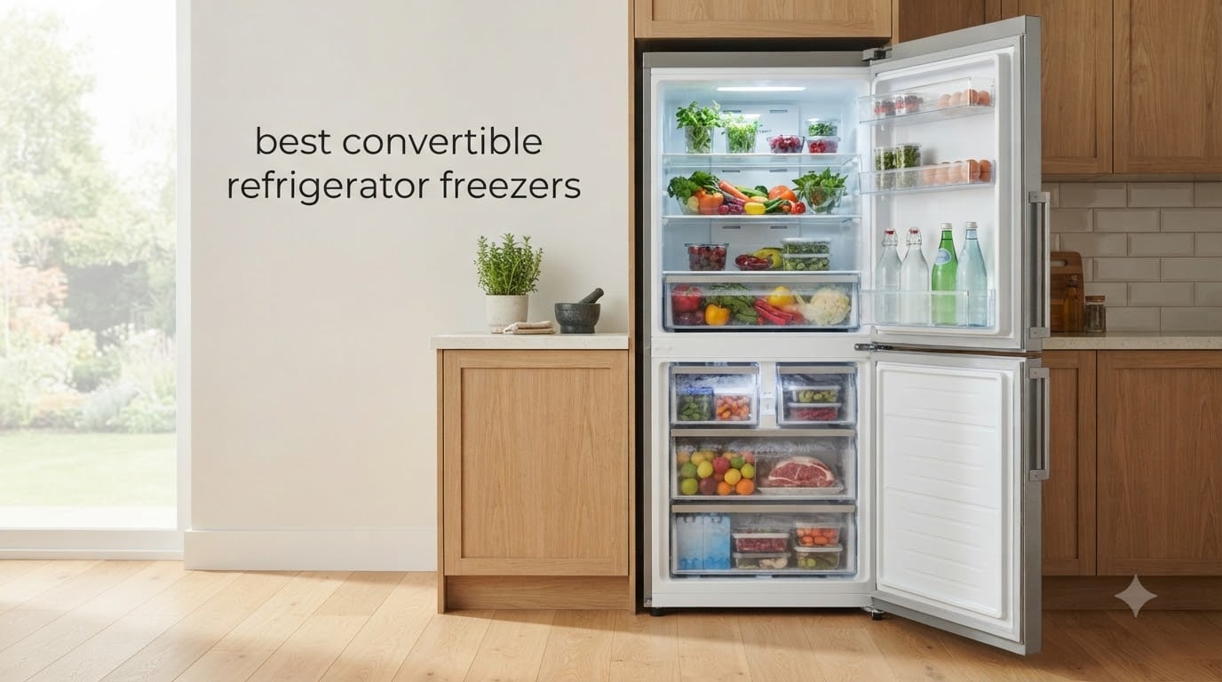 best convertible refrigerator freezers