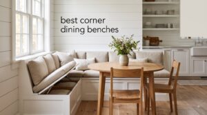 best corner dining benches