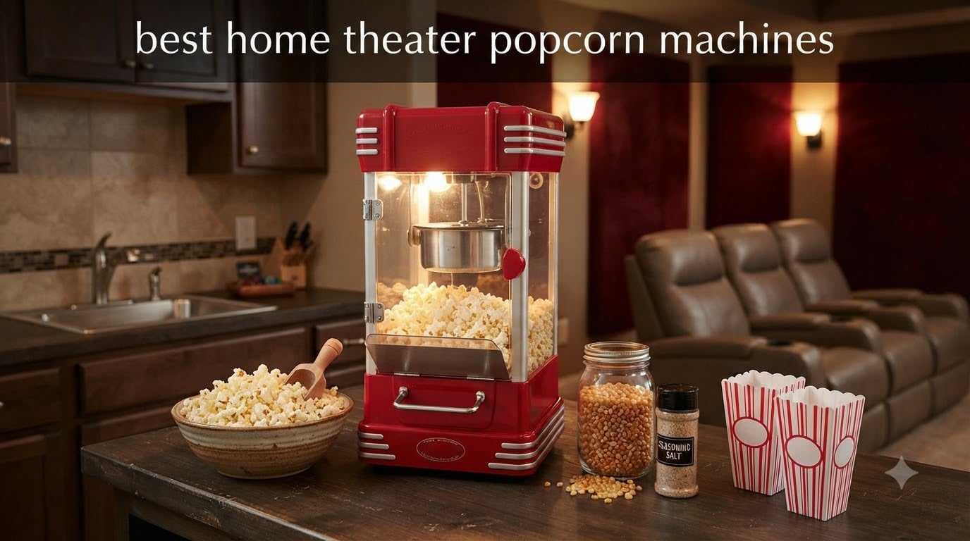 best home theater popcorn machines
