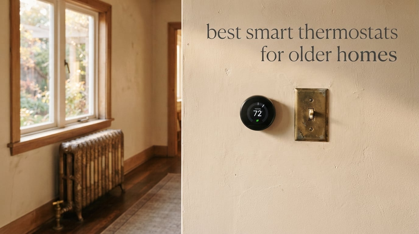 best smart thermostats for older homes