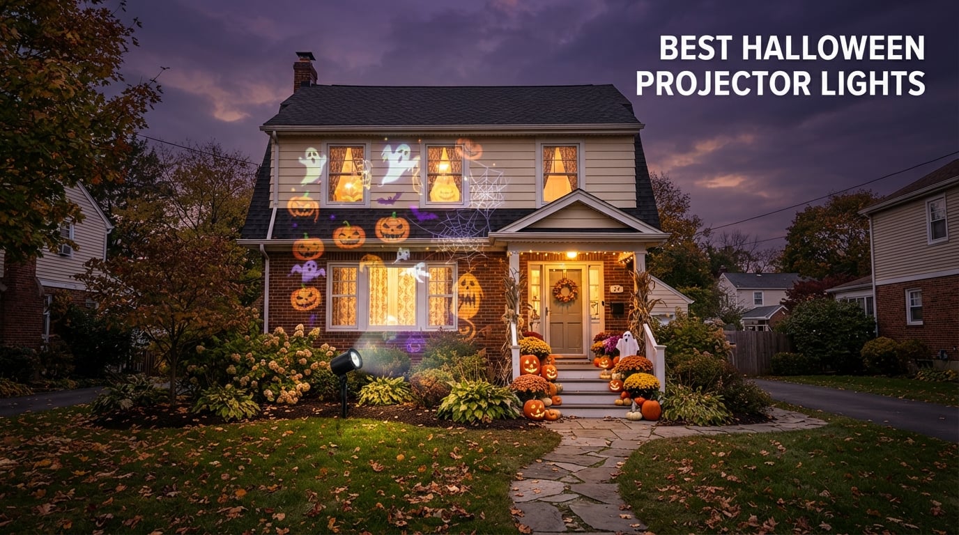 best halloween projector lights