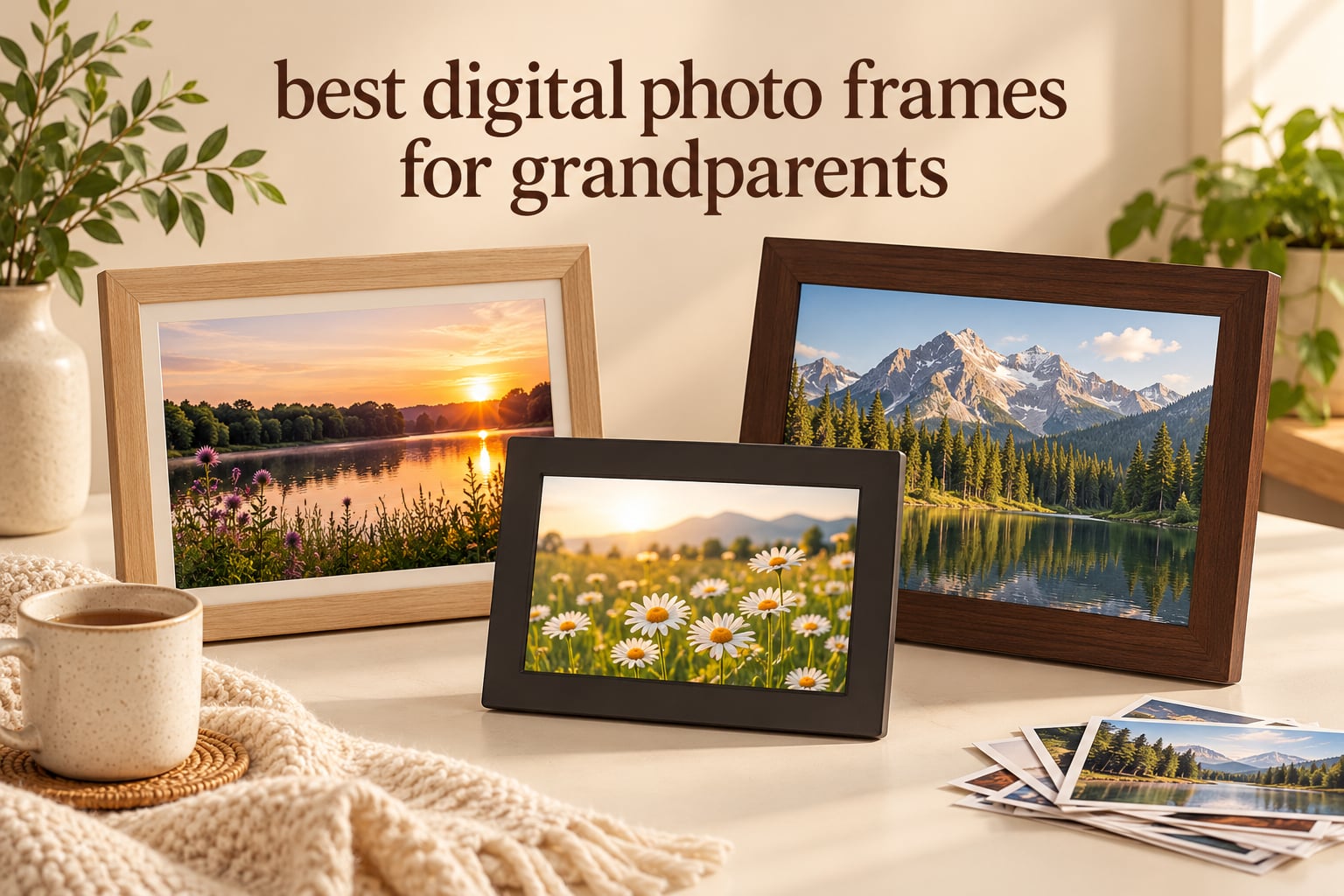 best digital photo frames for grandparents