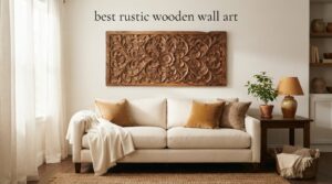 best rustic wooden wall art