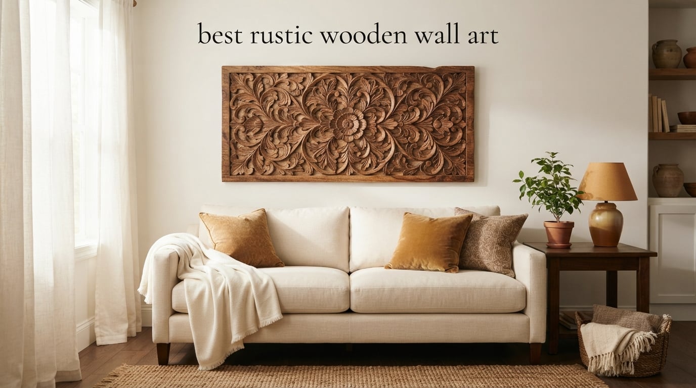 best rustic wooden wall art