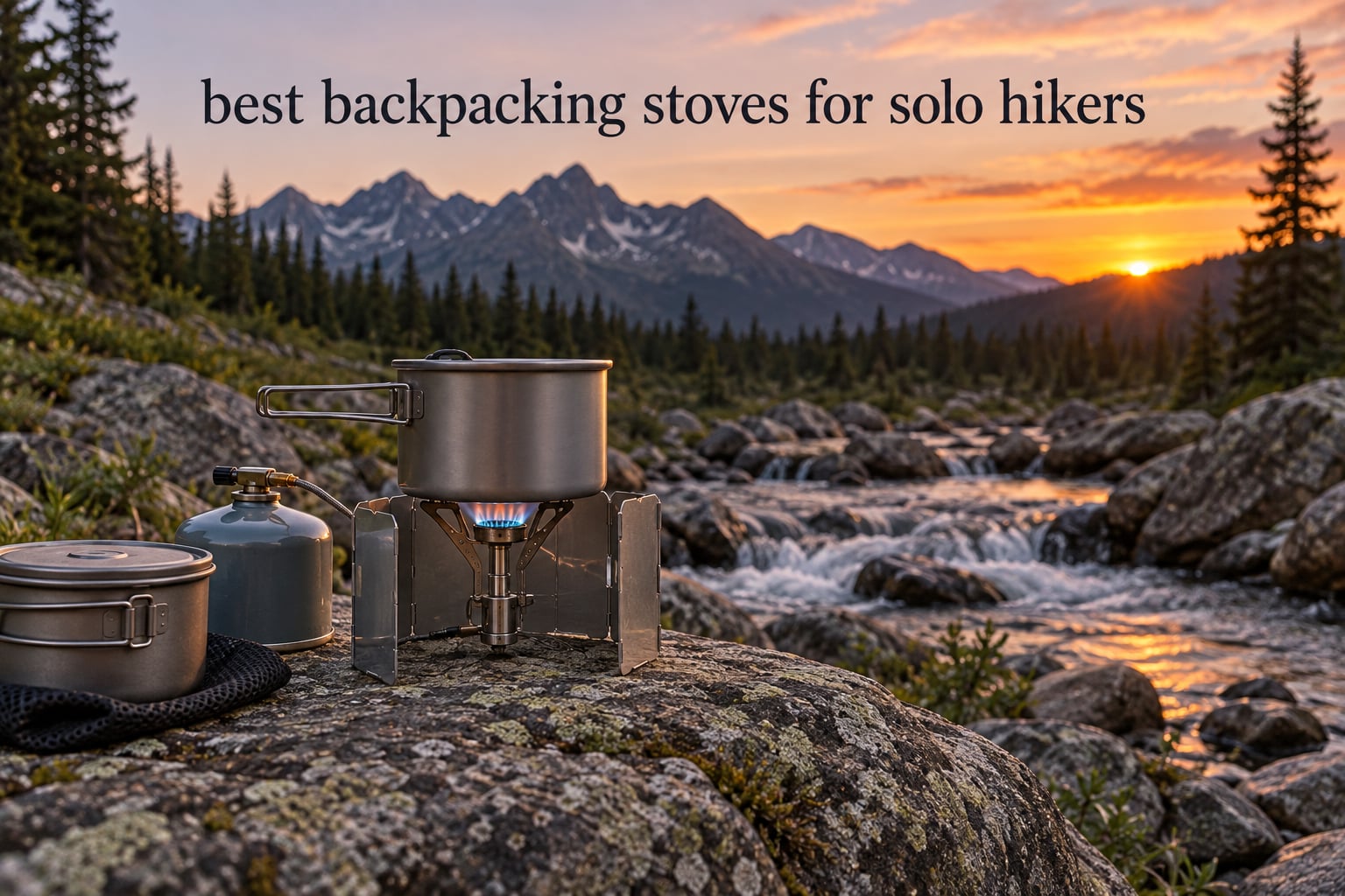 best backpacking stoves for solo hikers