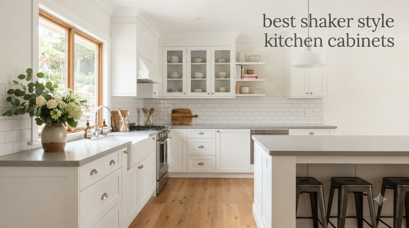 best shaker style kitchen cabinets