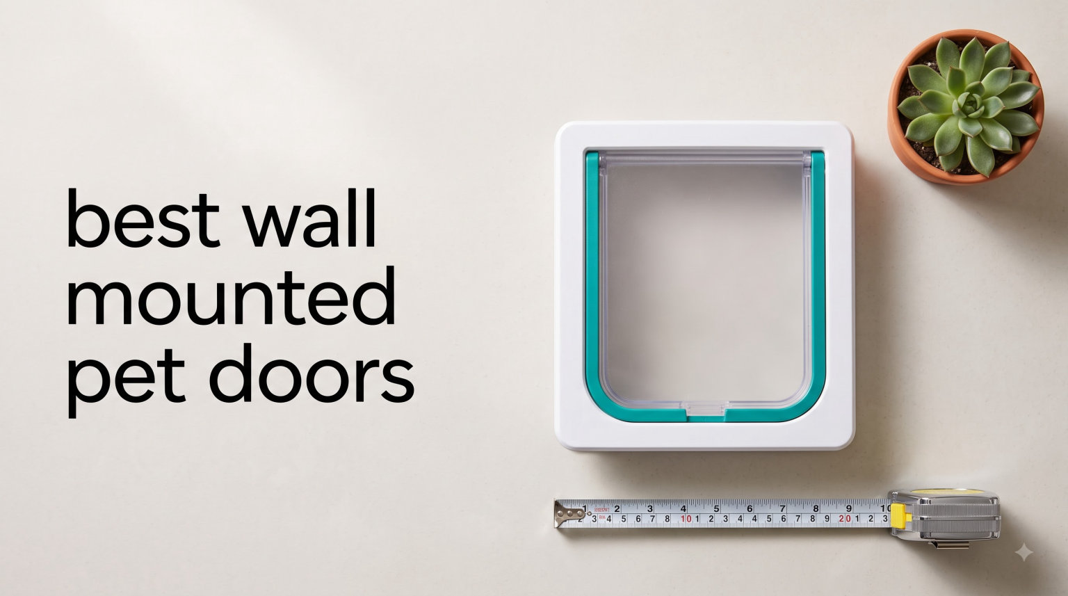 best wall mounted pet doors