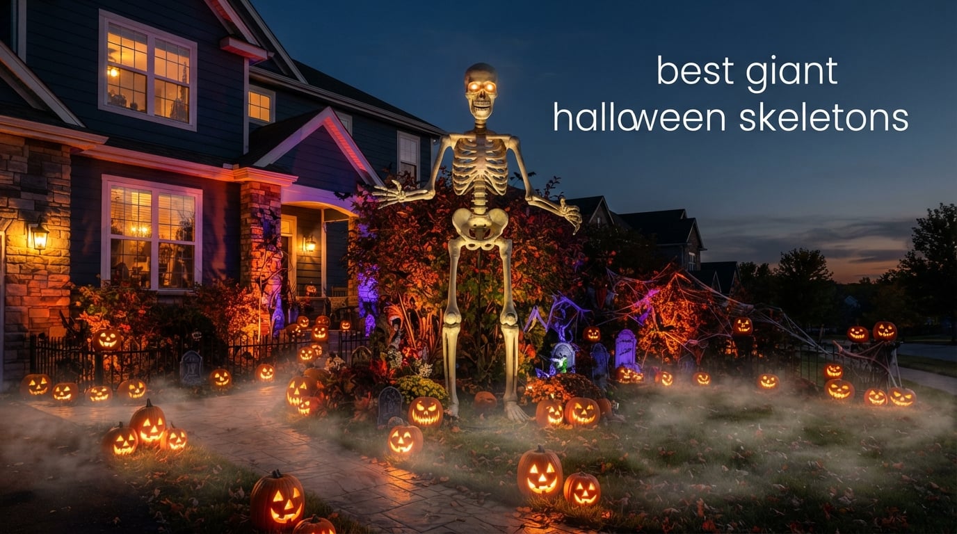 best giant halloween skeletons