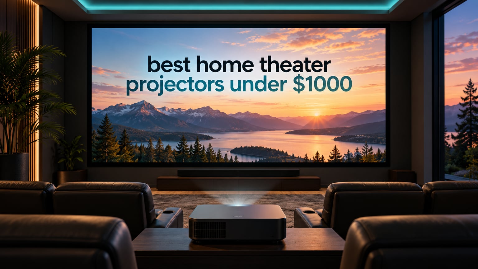 best home theater projectors under $1000