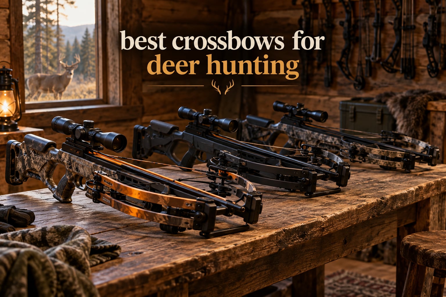 best crossbows for deer hunting