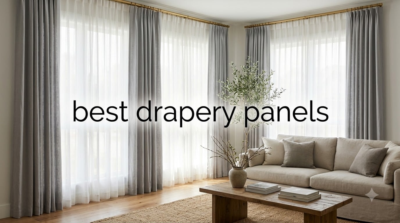 best drapery panels