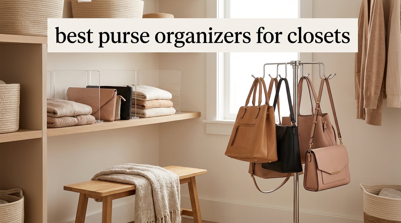 best purse organizers for closets