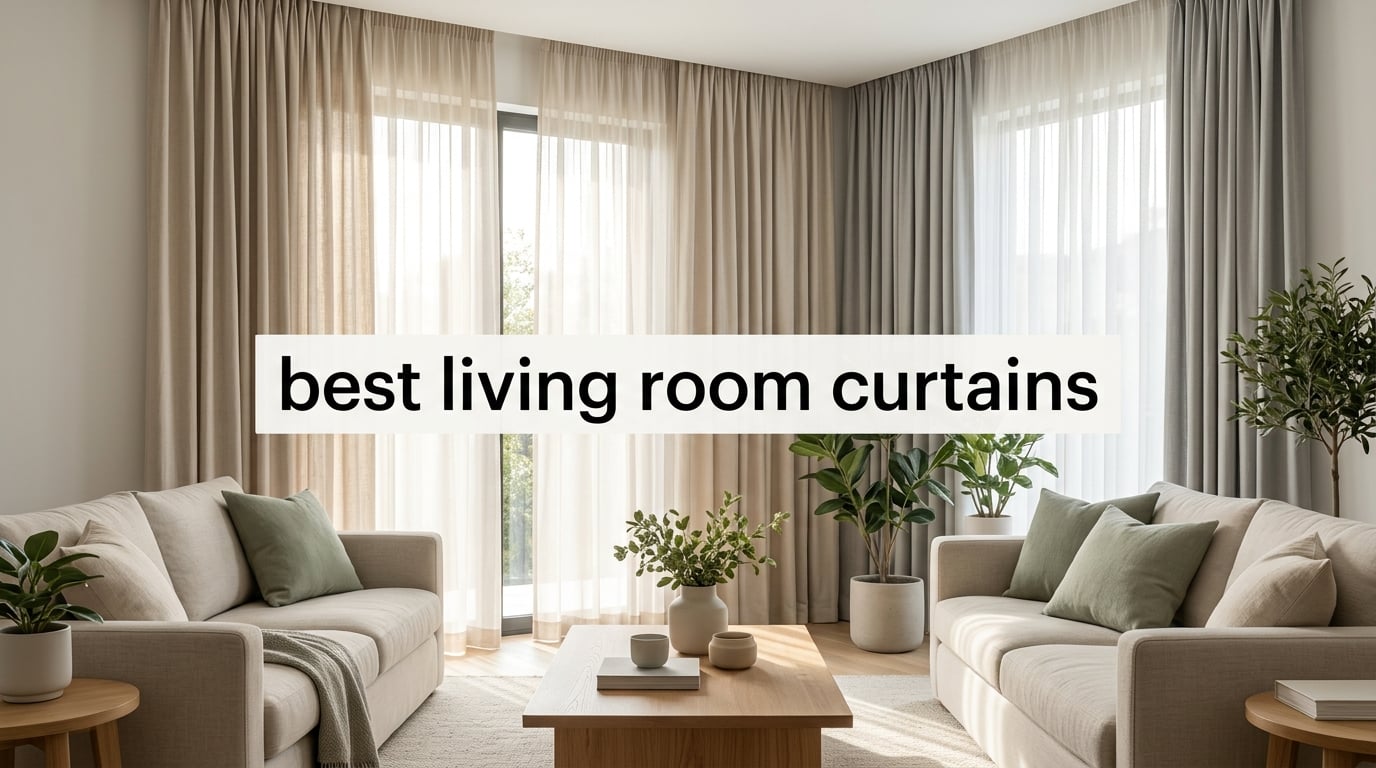 best living room curtains