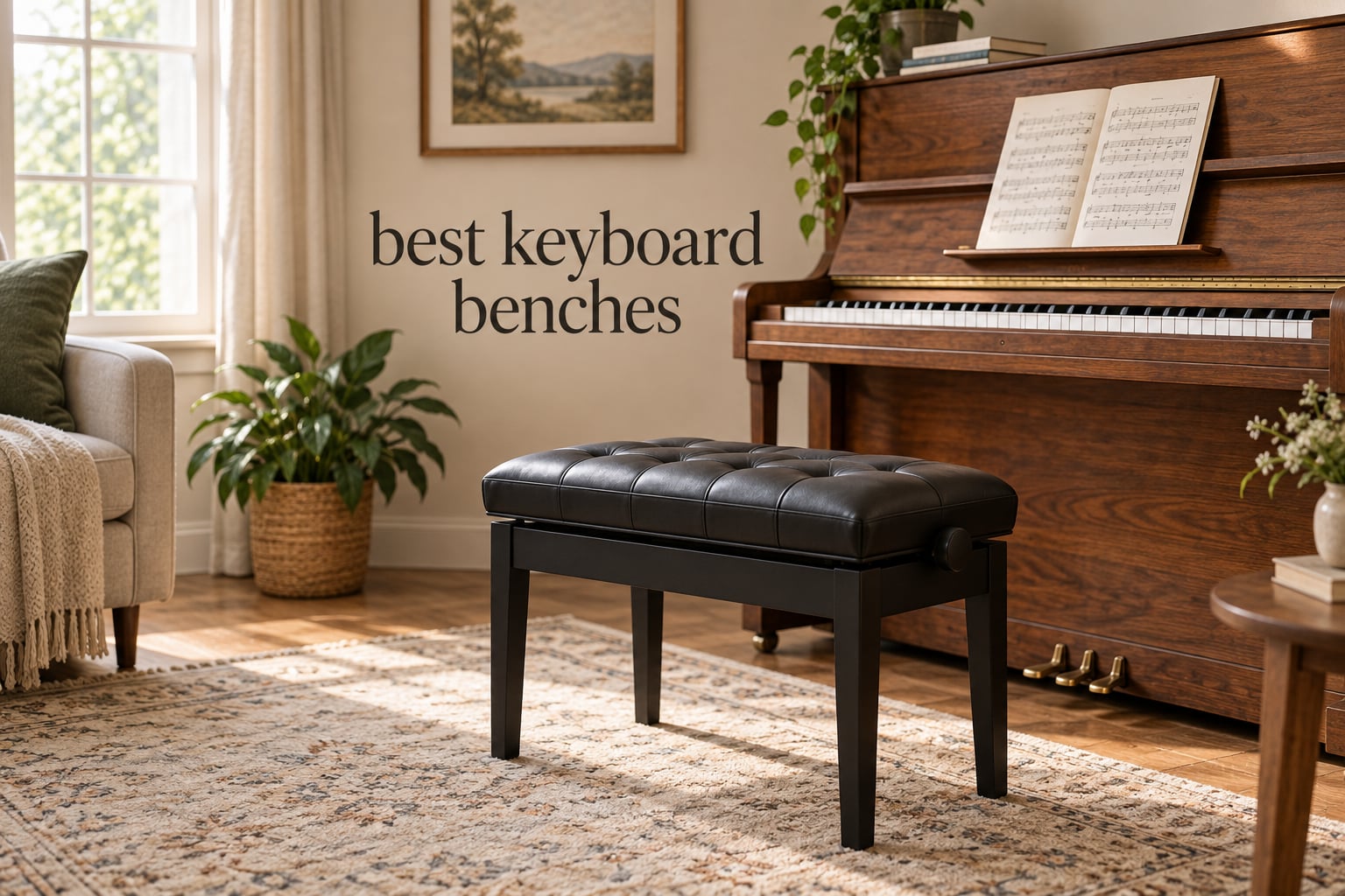 best keyboard benches