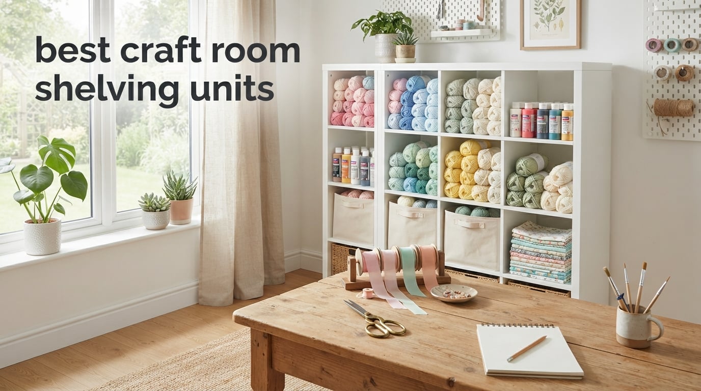 best craft room shelving units