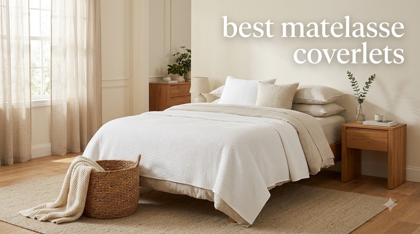 best matelasse coverlets