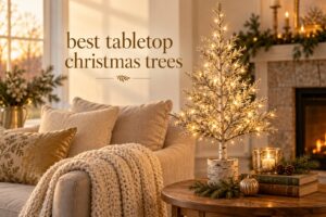 best tabletop christmas trees