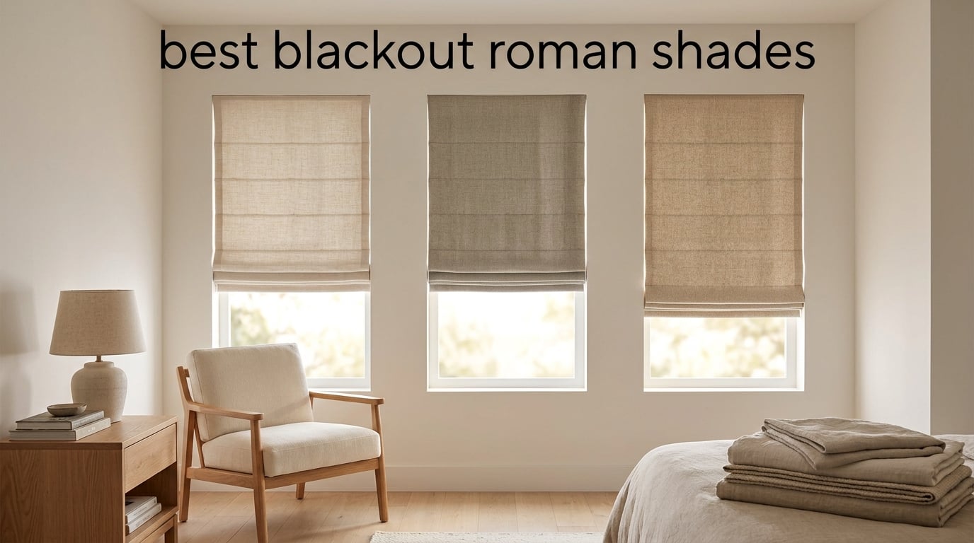 best blackout roman shades