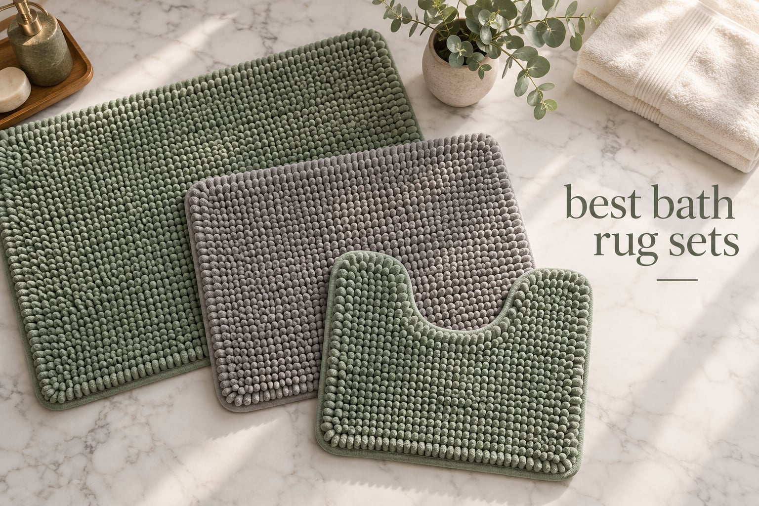 best bath rug sets