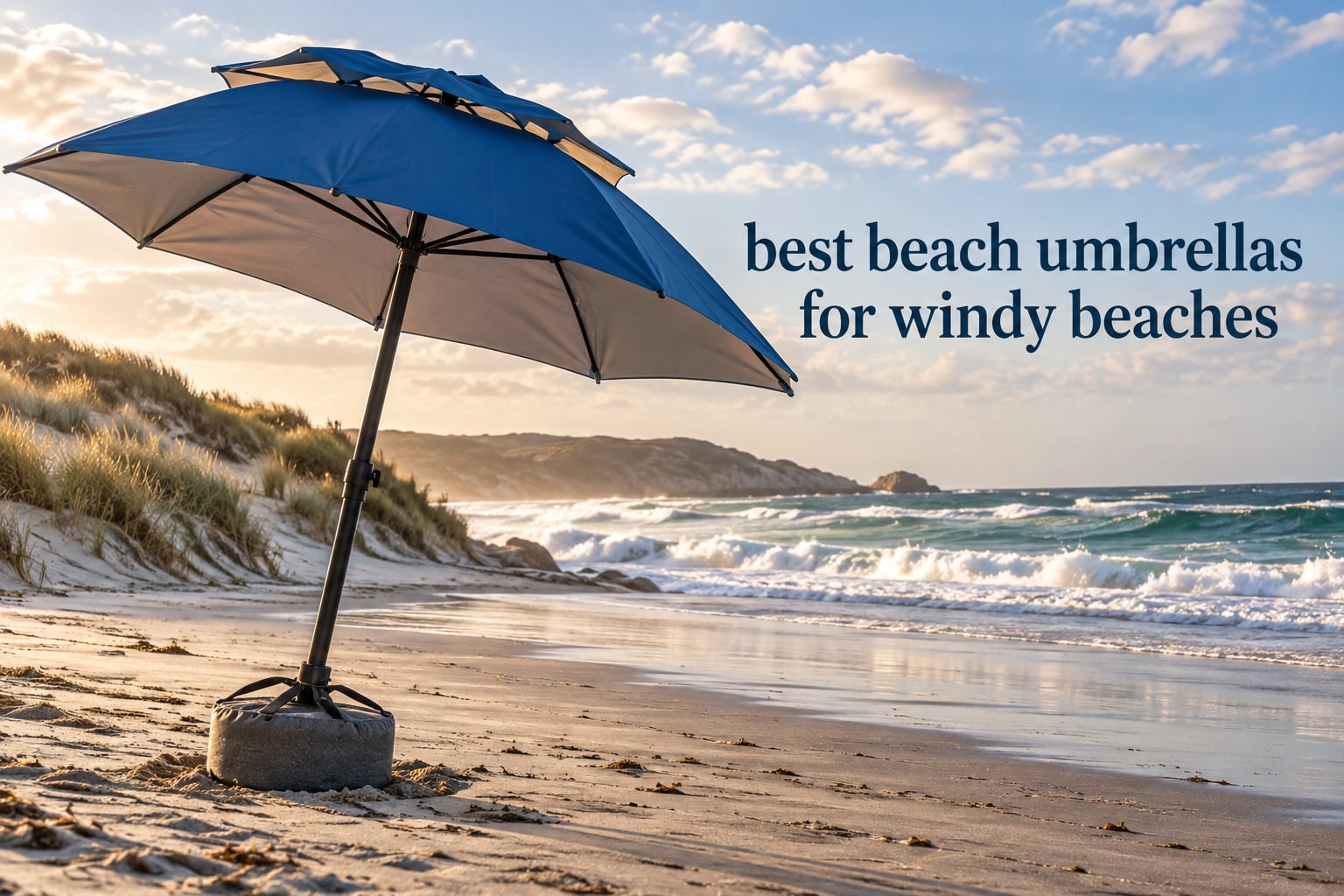 best beach umbrellas for windy beaches