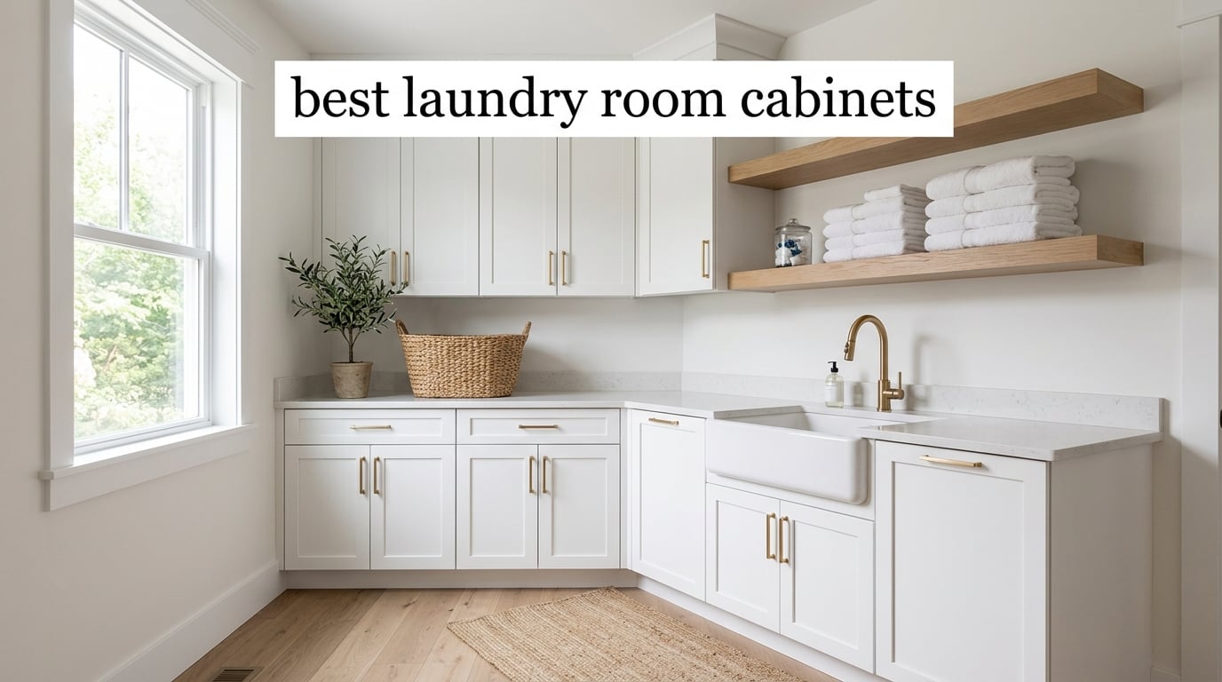 best laundry room cabinets