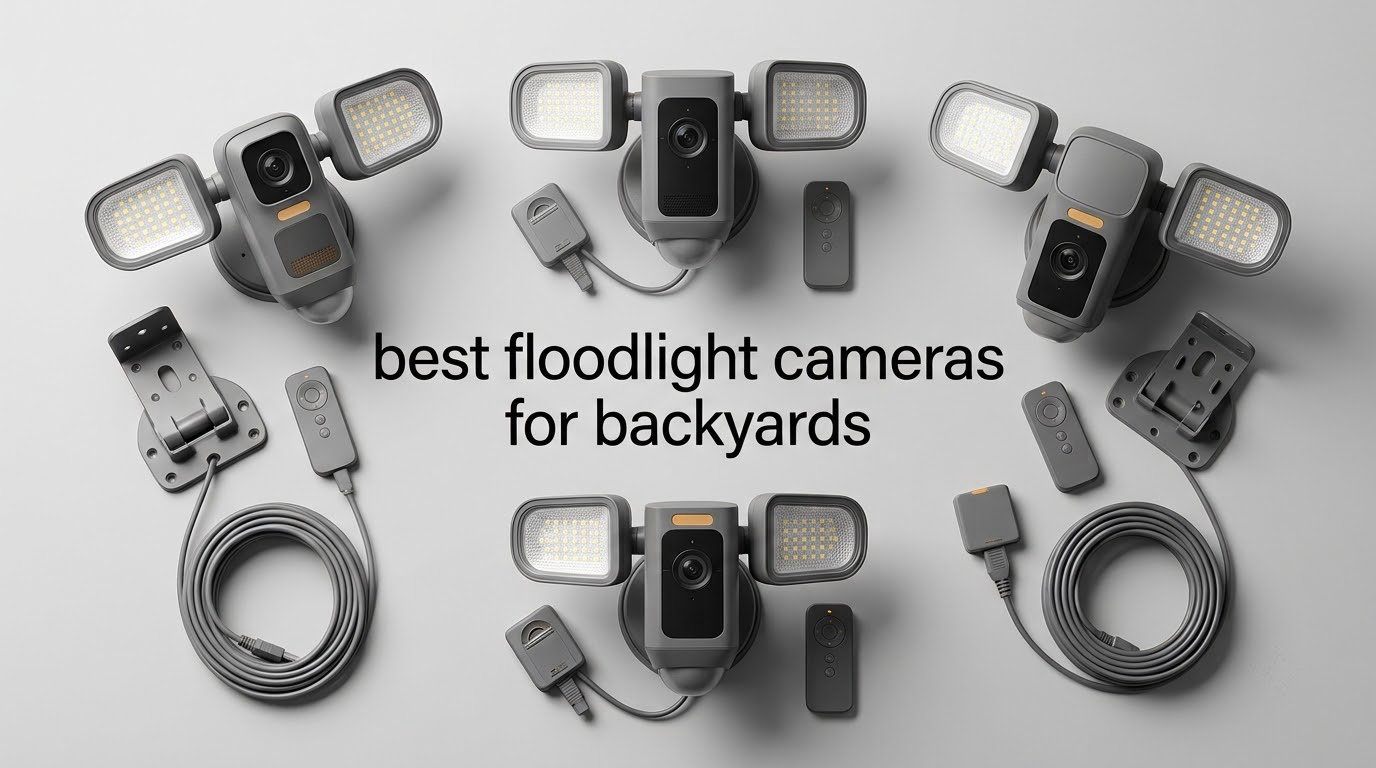 best floodlight cameras for backyards