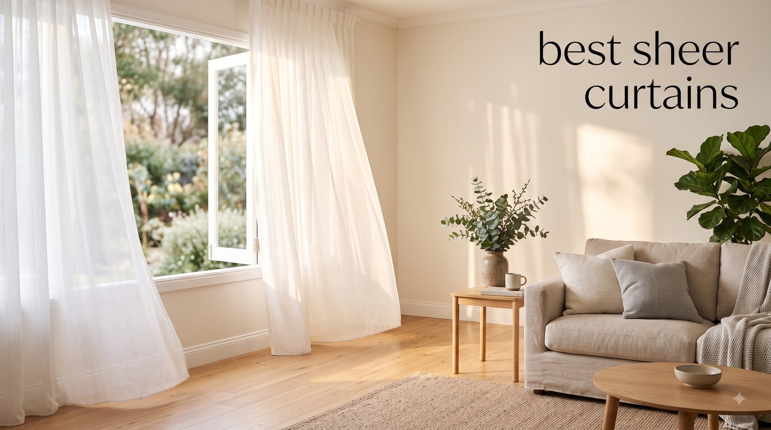 best sheer curtains