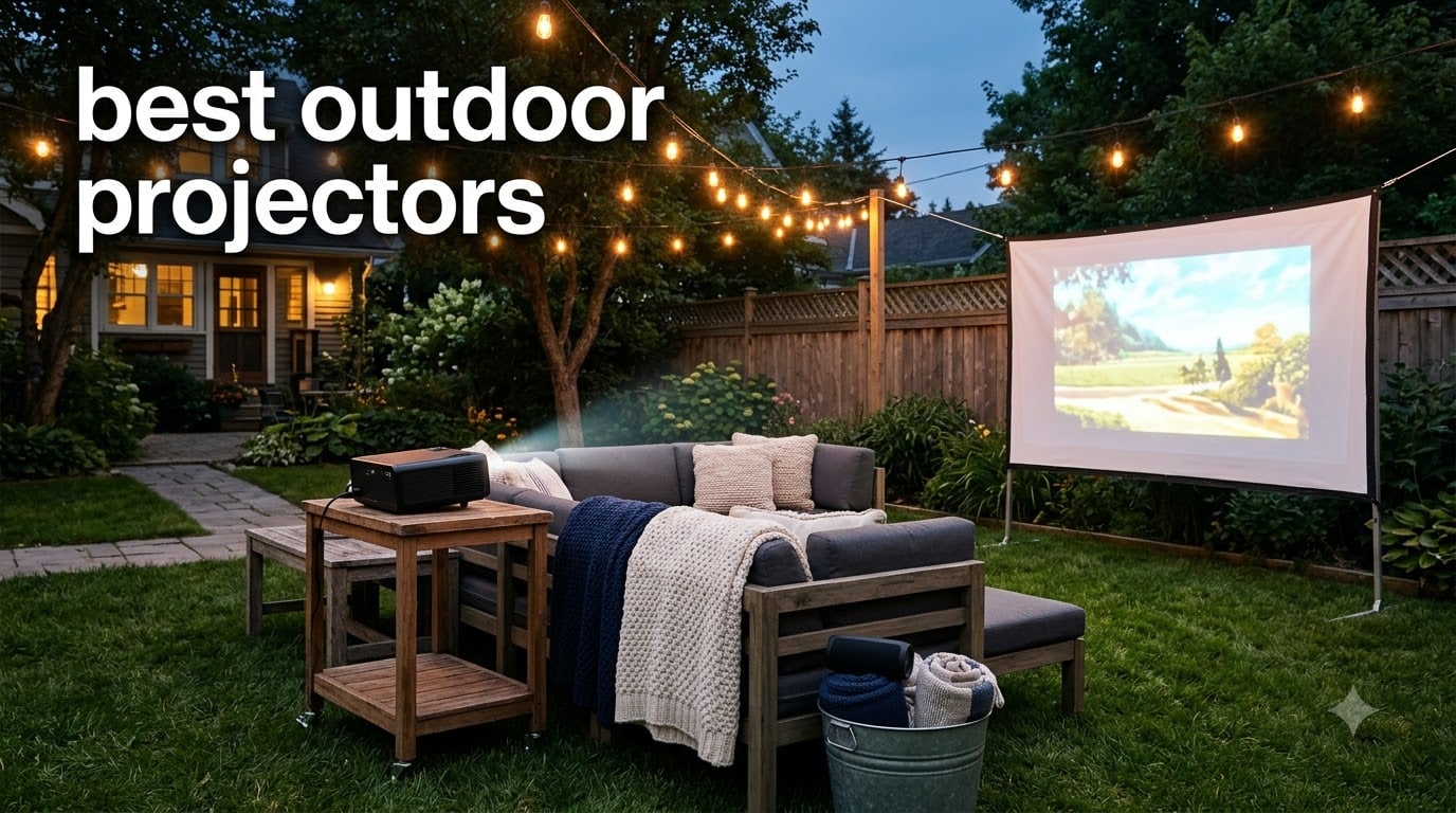 best outdoor projectors