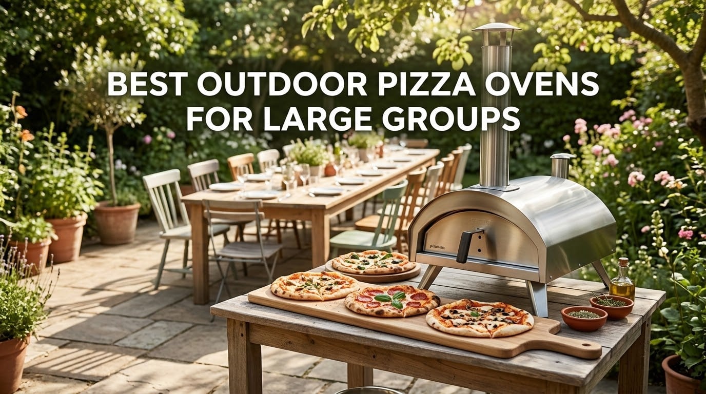 best outdoor pizza ovens for large groups