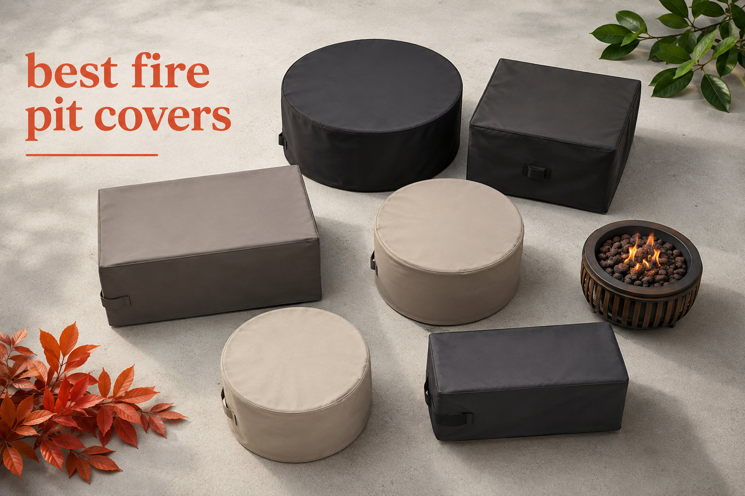 best fire pit covers