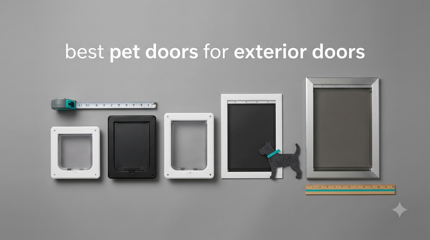 best pet doors for exterior doors