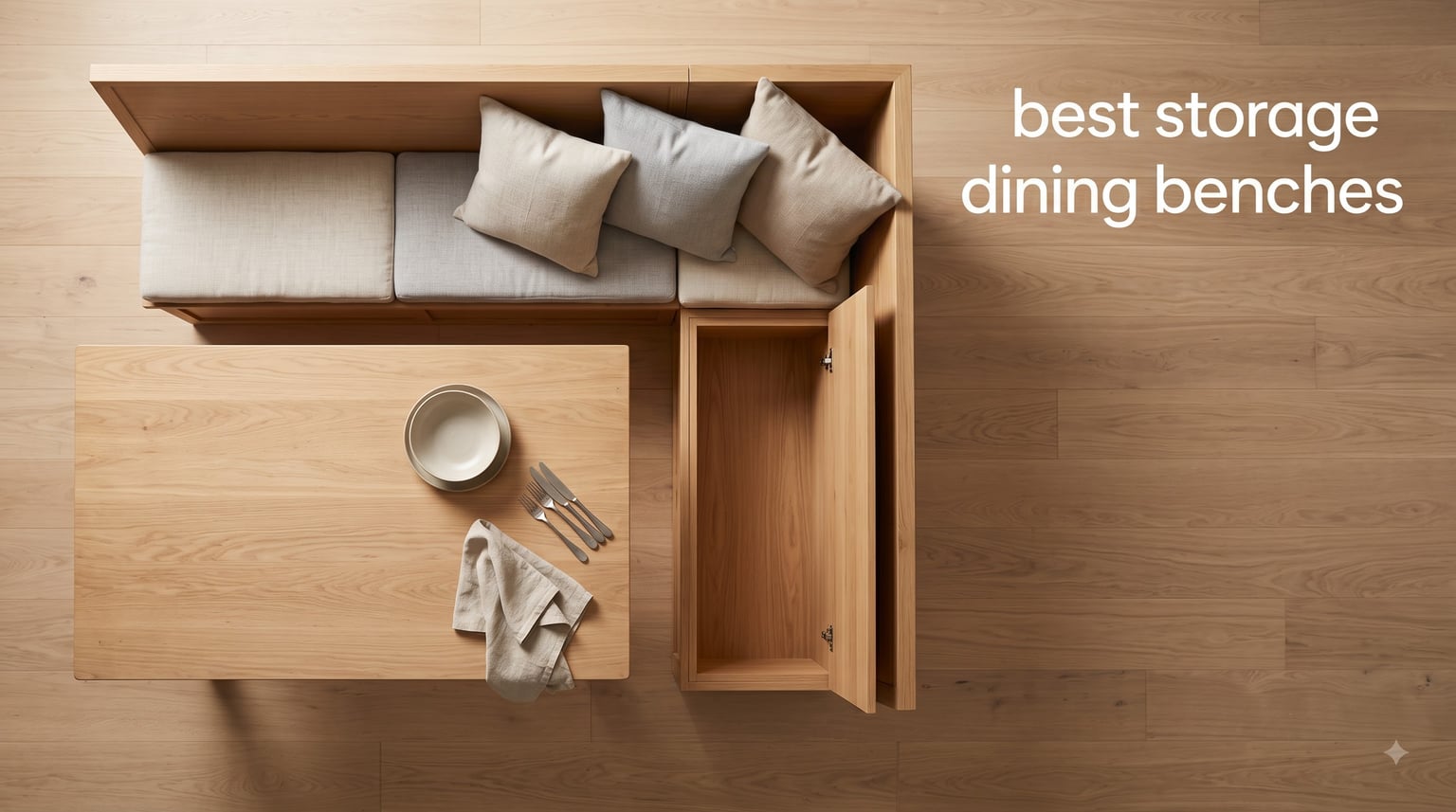 best storage dining benches