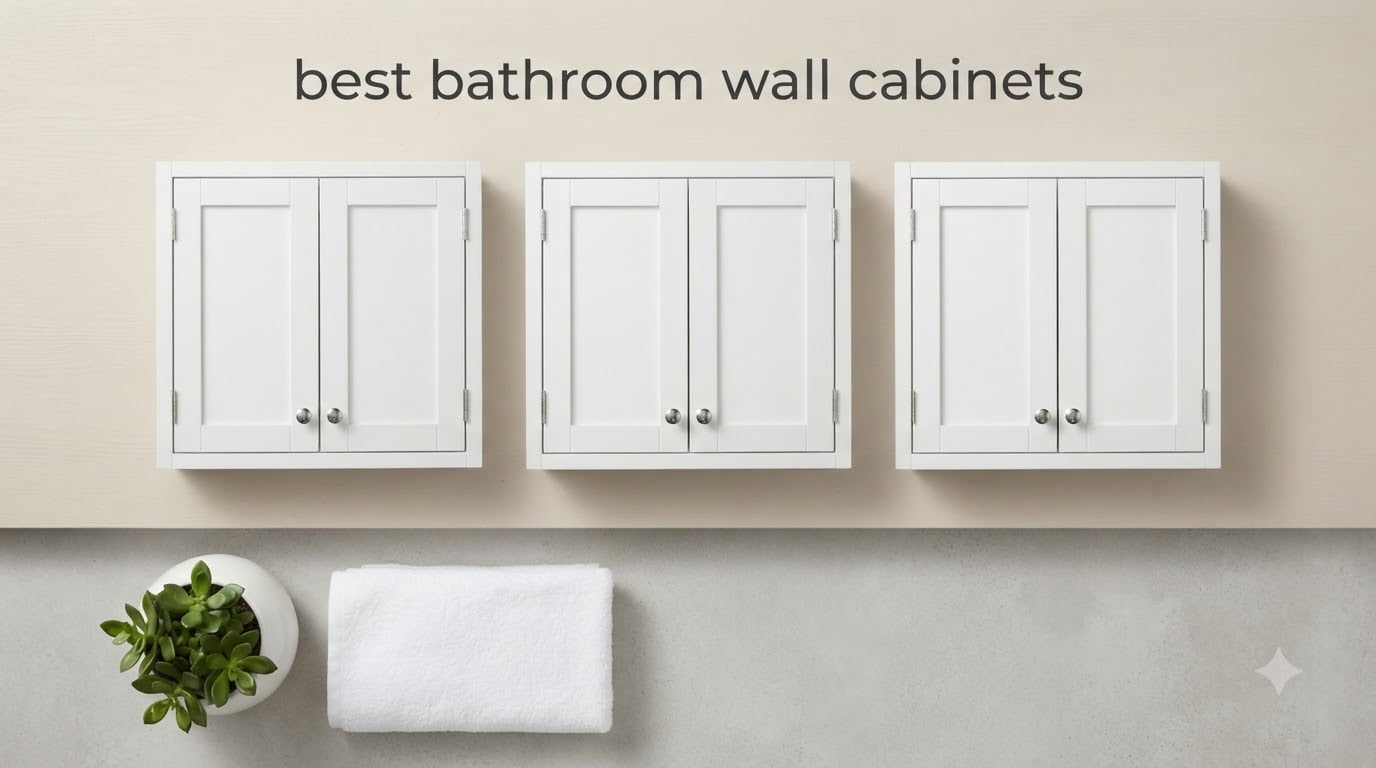 best bathroom wall cabinets