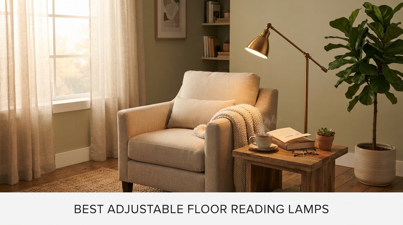 best adjustable floor reading lamps