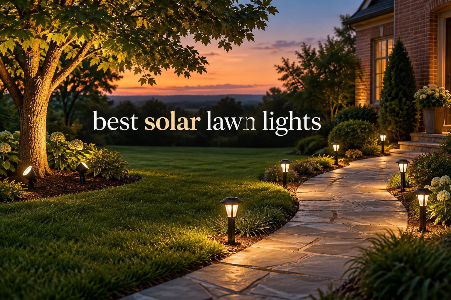 best solar lawn lights
