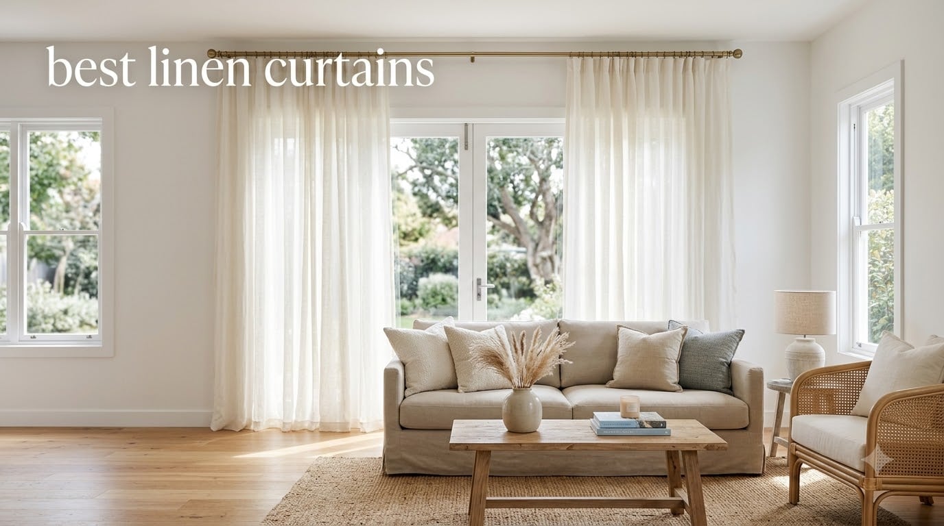 best linen curtains