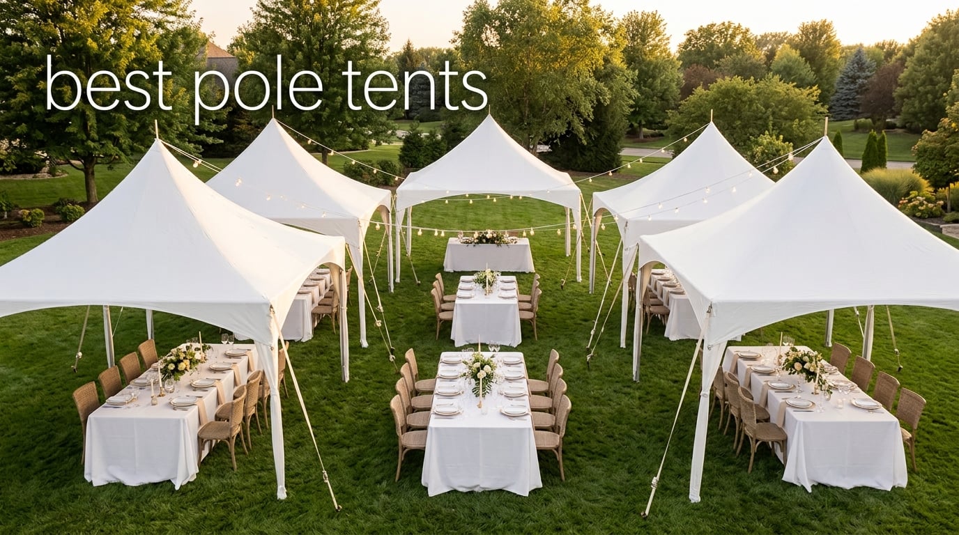 best pole tents