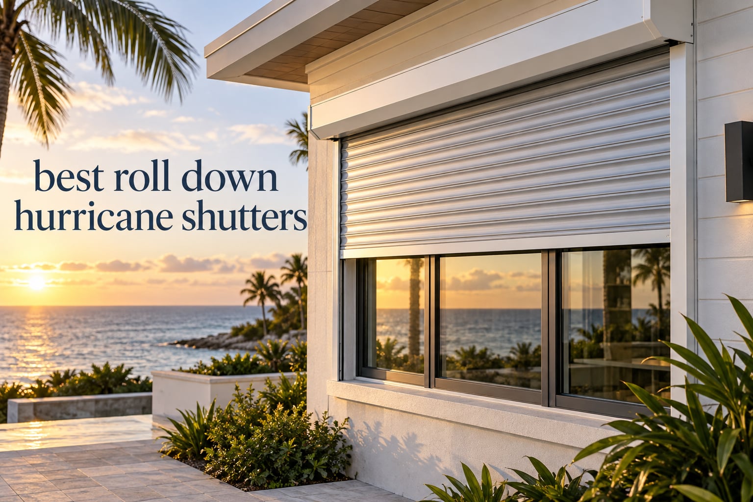 best roll down hurricane shutters