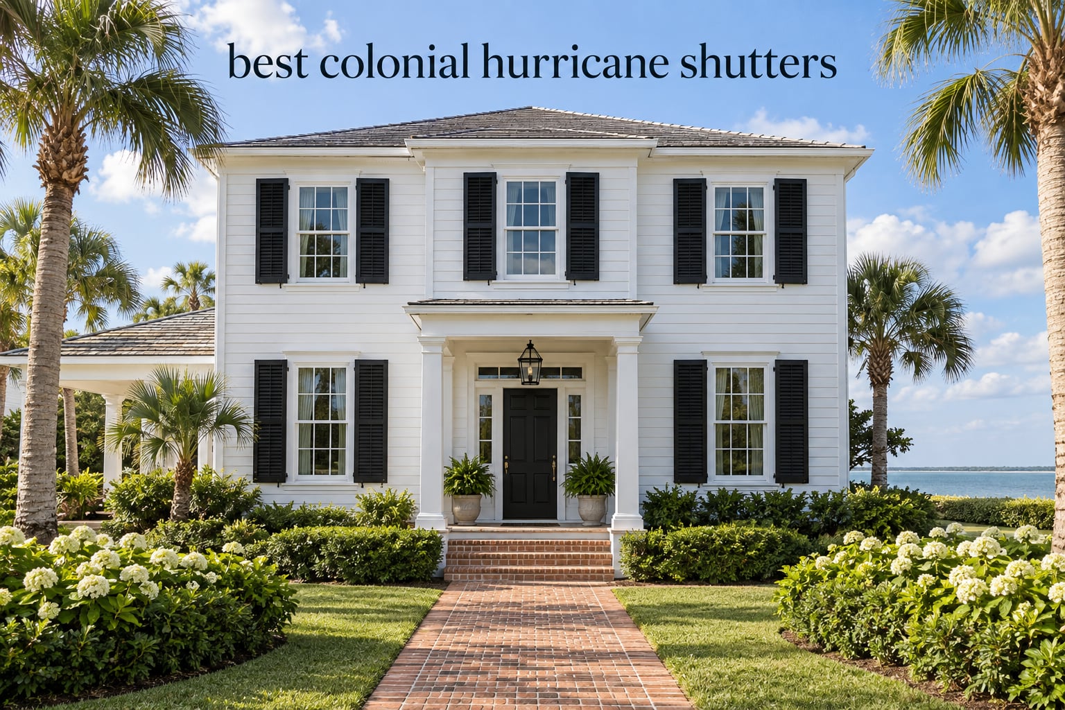 best colonial hurricane shutters