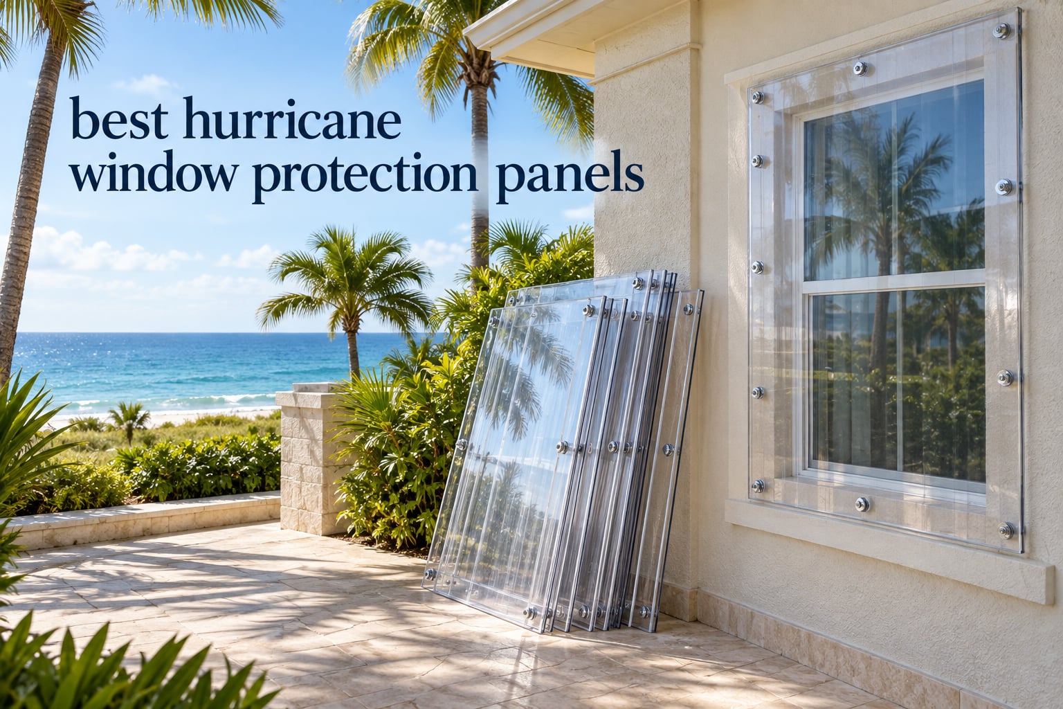 best hurricane window protection panels