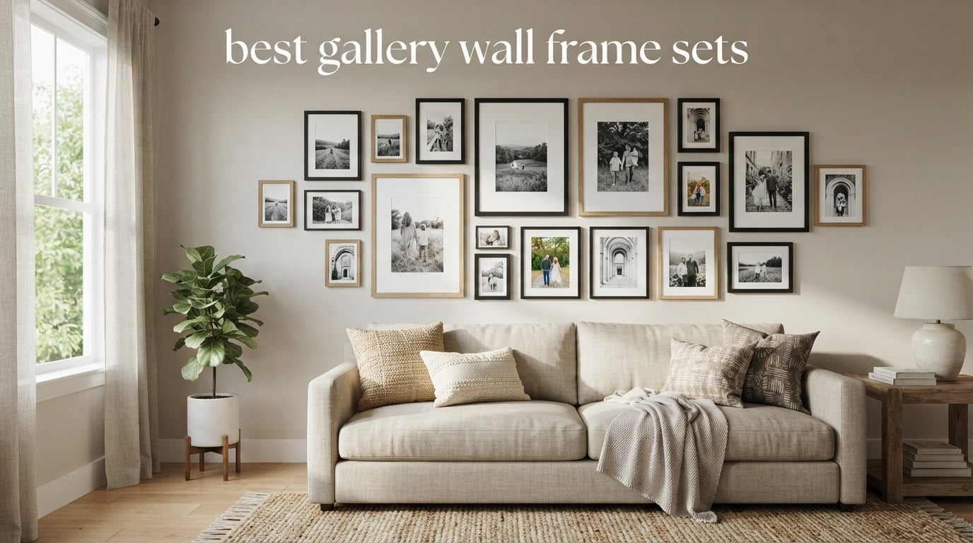 best gallery wall frame sets