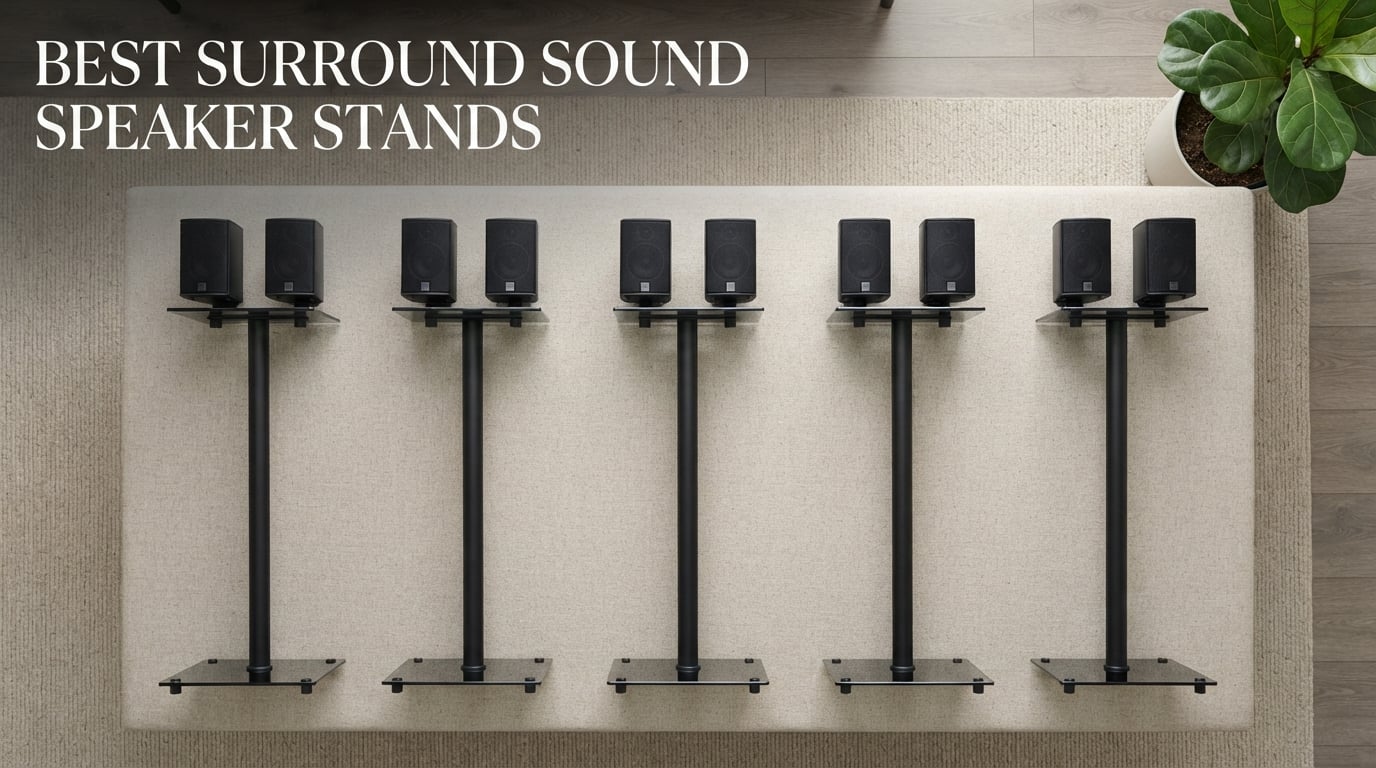 best surround sound speaker stands