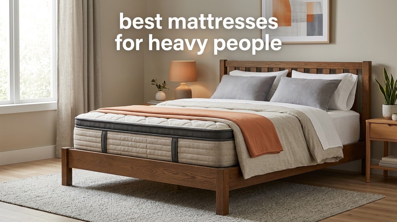 best mattresses for heavy people