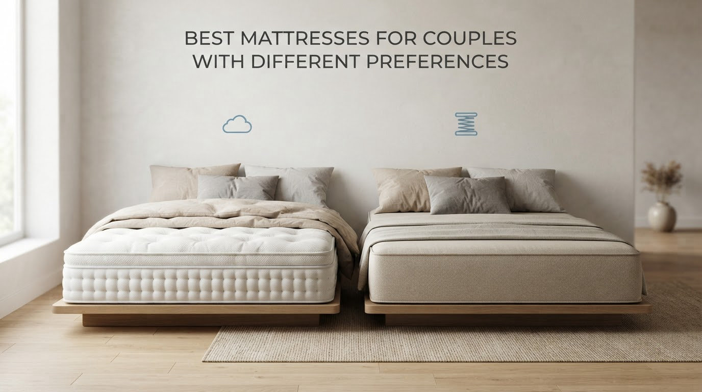 best mattresses for couples with different preferences