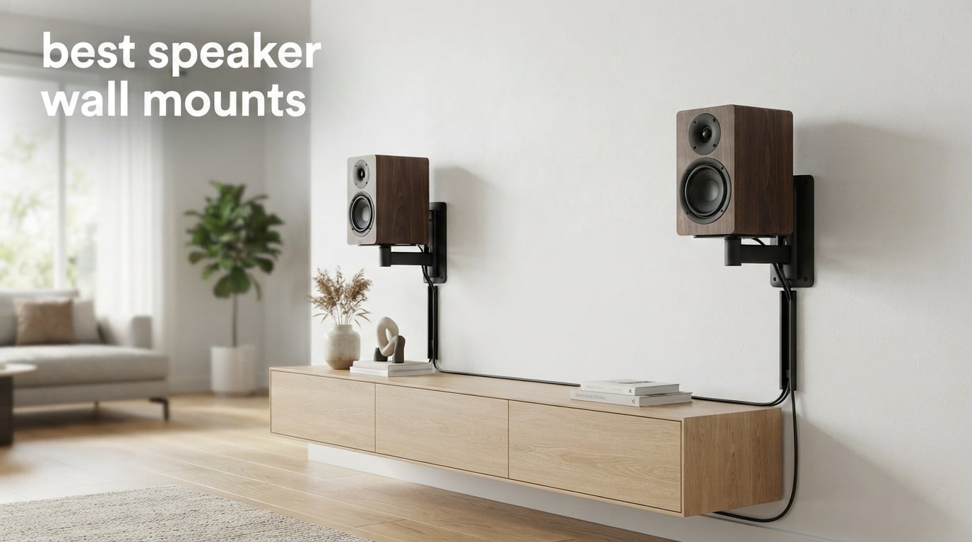 best speaker wall mounts