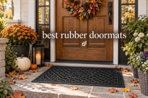 best rubber doormats