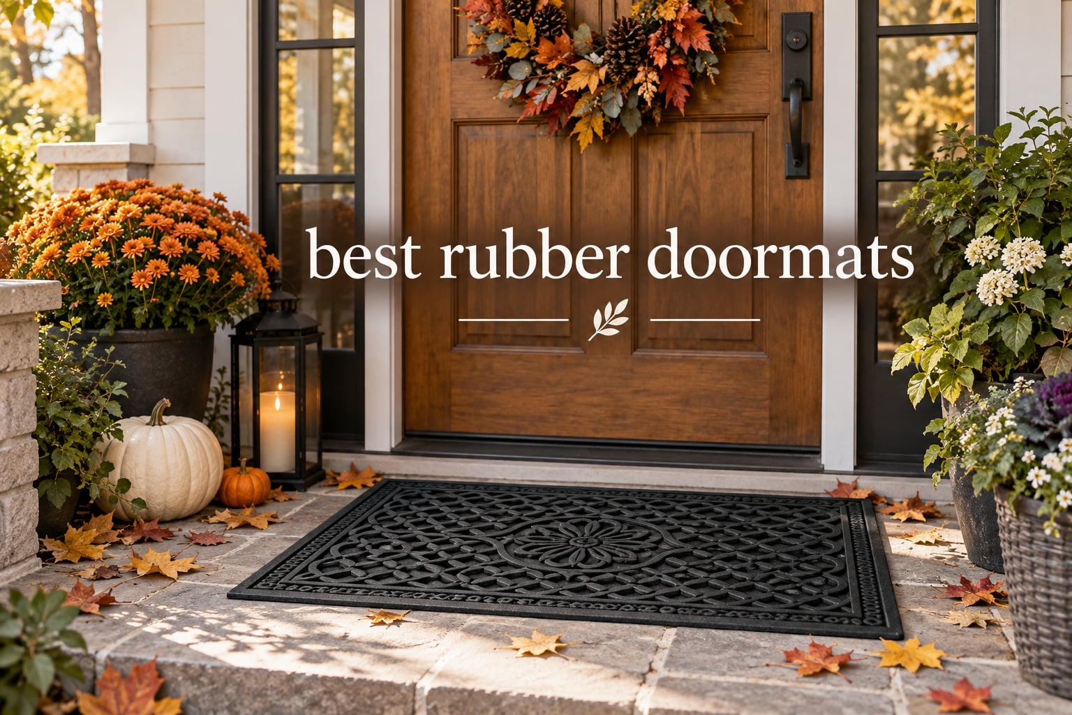 best rubber doormats
